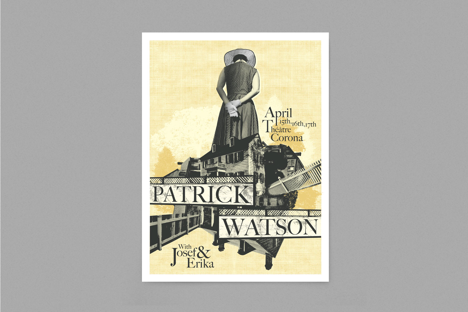 Patrick Watson 2026 live concert poster